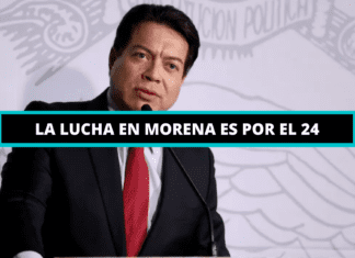 LA LUCHA EN MORENA ES POR EL 24