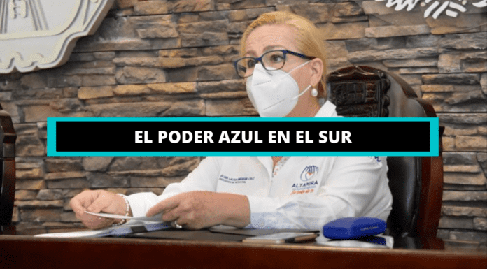 EL PODER AZUL EN EL SUR