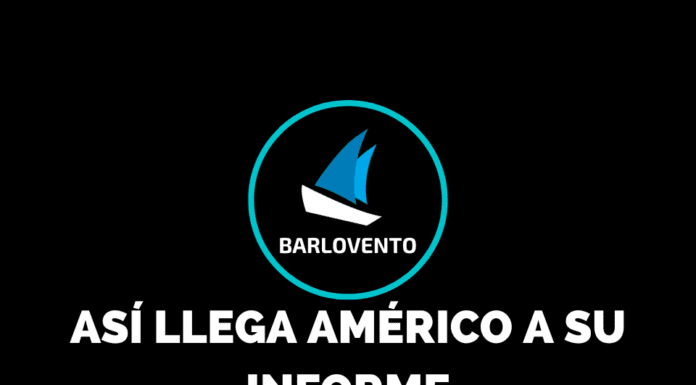 ASÍ LLEGA AMÉRICO A SU INFORME