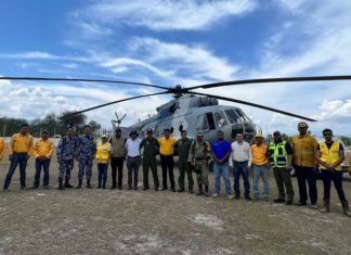 Supervisa SEDUMA zona de la sierra de Jaumave que fue afectada por incendio