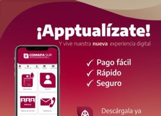 CON UNA NUEVA APP, COMAPA SUR DARÁ MAYORES FACILIDADES A LOS USUARIOS