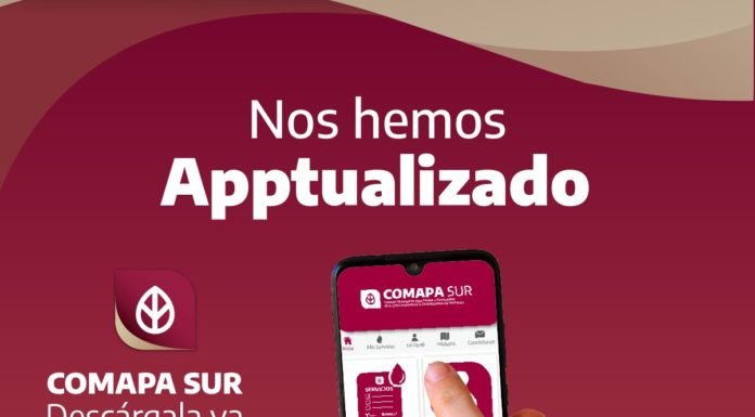 Excelente aceptación a la nueva APP de pagos de COMAPA SUR
