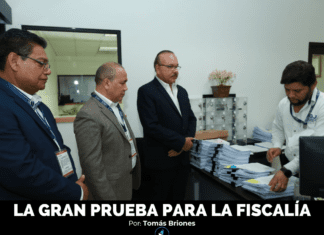 LA GRAN PRUEBA PARA LA FISCALÍA