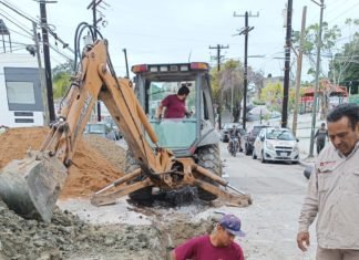 COMAPA Sur rehabilita red general de drenaje en sector de Ciudad Madero