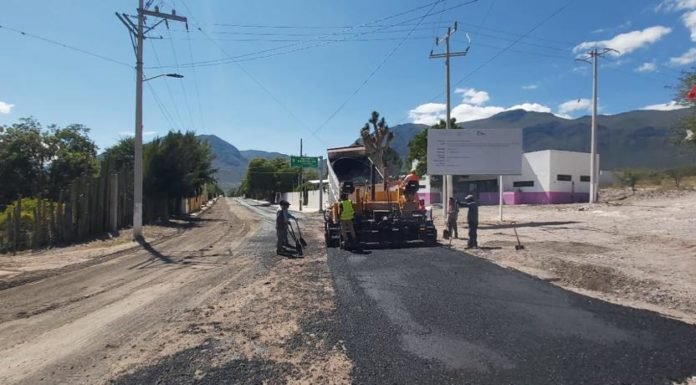 Invierte Gobierno de Tamaulipas más de 59 mdp en pavimentación para zona del Altiplano