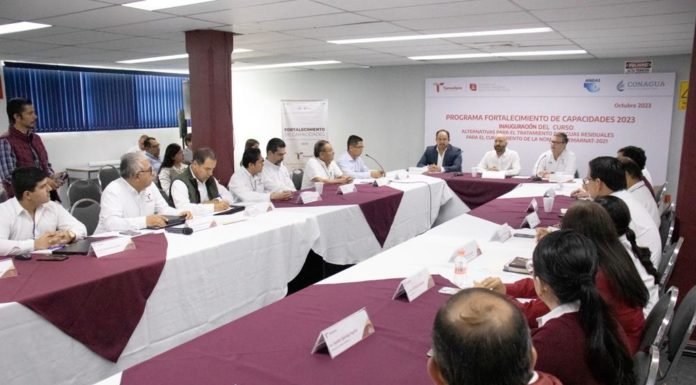 Inauguran en COMAPA Sur el curso “Alternativas de Tratamiento de Aguas Residuales”