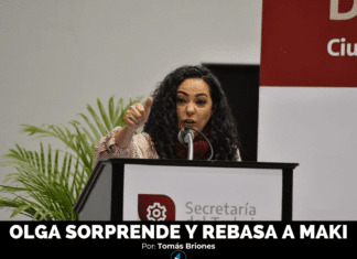 OLGA SORPRENDE Y REBASA A MAKI
