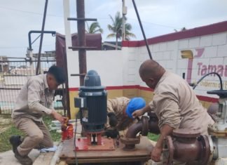 Da mantenimiento COMAPA SUR a cárcamo ubicado en zona de Playa Miramar