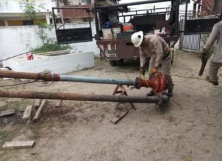 Permanente mantenimiento de cárcamos de COMAPA SUR