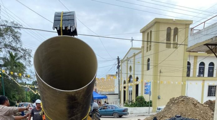 Da mantenimiento COMAPA Sur a importante obra en Ciudad Madero