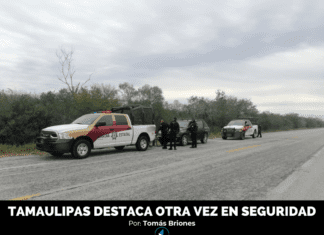 TAMAULIPAS DESTACA OTRA VEZ EN SEGURIDAD
