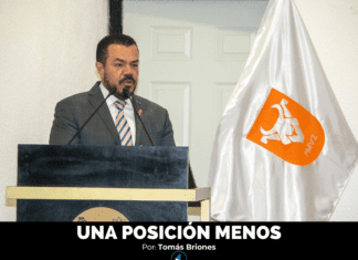 UNA POSICIÓN MENOS