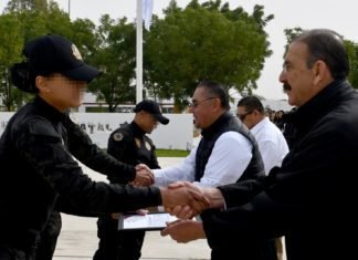 Guardia Estatal recibe a nuevos integrantes de Fuerzas Especiales