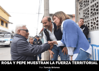 ROSA Y PEPE MUESTRAN LA FUERZA TERRITORIAL