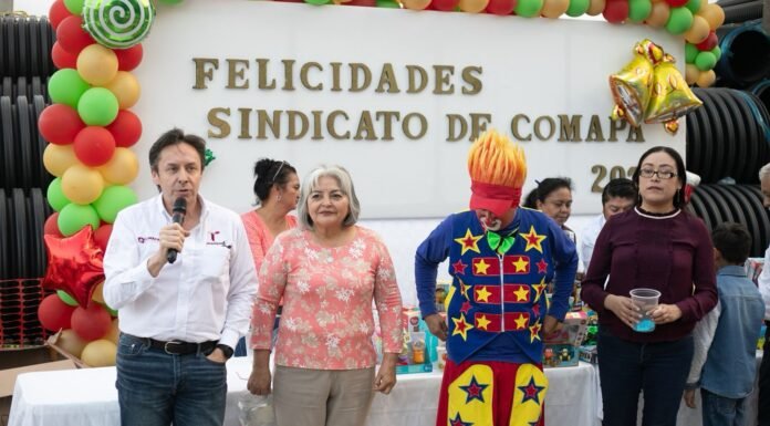 Sindicato de COMAPA SUR realiza convivencia para los hijos de los trabajadores