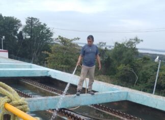 Importante mantenimiento da COMAPA SUR a la planta Laguna de la Puerta