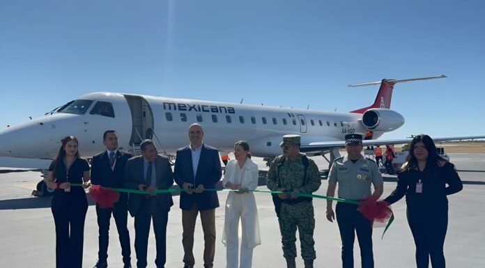 Inicia operaciones vuelo Nuevo Laredo – Cd. Victoria – AIFA de Mexicana de Aviación