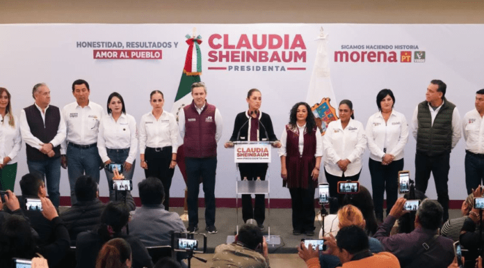 SHEINBAUM LLEGA A PONER ORDEN