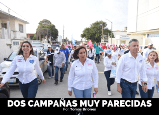 DOS CAMPAÑAS MUY PARECIDAS