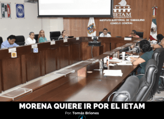 MORENA QUIERE IR POR EL IETAM