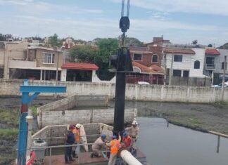 Atiende COMAPA SUR mantenimiento de cárcamos ante la presencia de lluvias