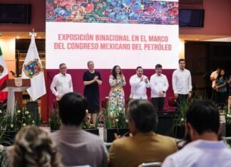 Inauguran Secretaría de Desarrollo Energético y Woodside Energy la Exposición Binacional Cultural en Tamaulipas