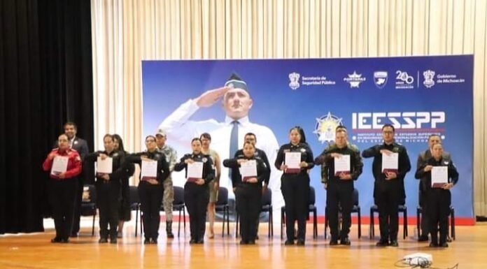 Asiste Guardia Estatal de Género a capacitación en Michoacán