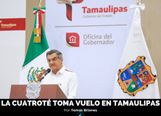 LA CUATROTÉ TOMA VUELO EN TAMAULIPAS