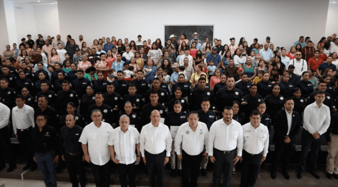 Entrega USJT nueva generación de 60 elementos de Guardia Estatal y Policía de Investigación