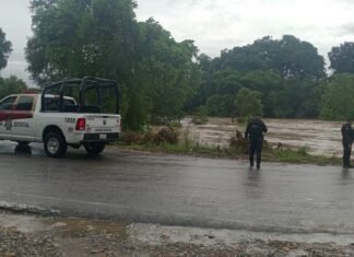 Realiza Guardia Estatal patrullajes preventivos en potenciales zonas de inundación