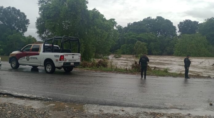 Realiza Guardia Estatal patrullajes preventivos en potenciales zonas de inundación