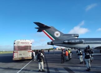 Trasladan desde CEDES de Tamaulipas a 68 personas privadas de la libertad a CEFERESOS