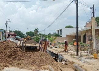 Avanza COMAPA SUR en mantenimiento de colectores