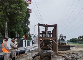 COMAPA SUR da mantenimiento a red hidrosanitaria en zona norte de Tampico
