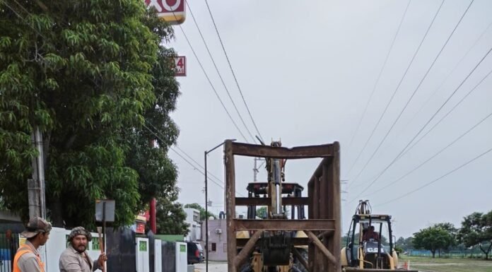 COMAPA SUR da mantenimiento a red hidrosanitaria en zona norte de Tampico
