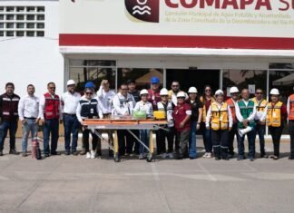Participa COMAPA Sur en las actividades del Día Nacional de Protección Civil