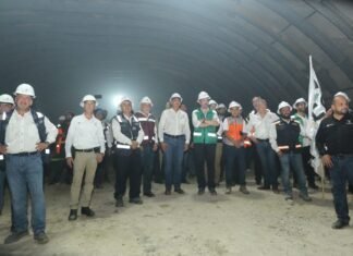 Atestigua Américo conexión de túnel en autopista Mante-Ocampo-Tula