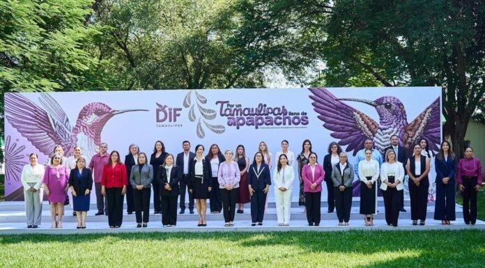 Se reúne María de Villarreal con presidentas y presidentes entrantes de DIF municipales