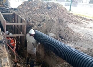 Rehabilita COMAPA SUR línea de drenaje en importante sector de Ciudad Madero