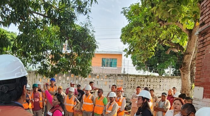 Capacita COMAPA Sur a los trabajadores sobre seguridad laboral