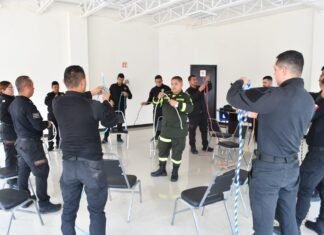 Continúa Guardia Estatal preparación para atender diferentes emergencias