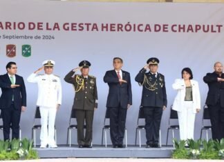 Preside Américo 177 aniversario de la gesta heroica de los Niños Héroes