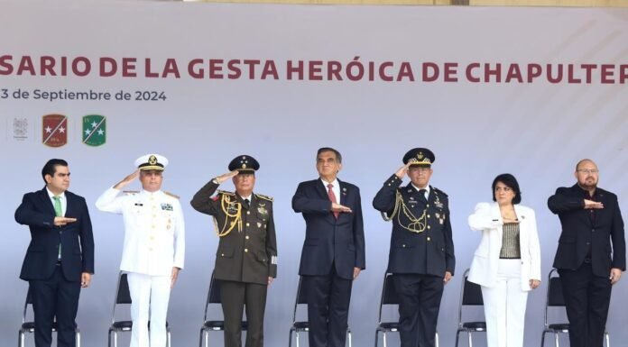 Preside Américo 177 aniversario de la gesta heroica de los Niños Héroes