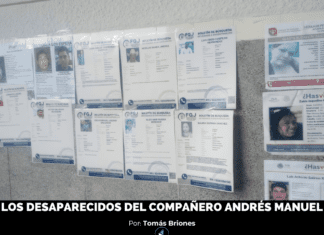 LOS DESAPARECIDOS DEL COMPAÑERO ANDRÉS MANUEL