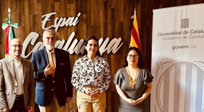 Busca Mónica Villarreal fortalecer los lazos con el Gobierno de Cataluña Barcelona en México