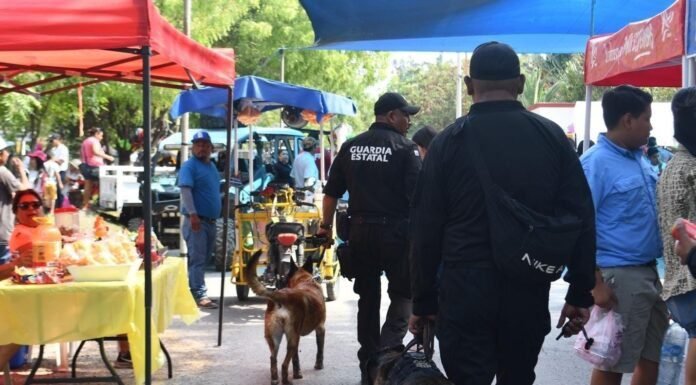 Guardia Estatal redobla vigilancia durante festejos patrios