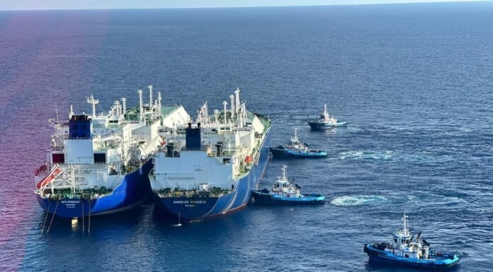 Zarpa buque de gas licuado de Altamira hacia Europa