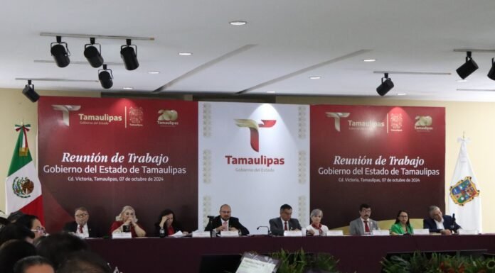 Garantiza gobierno de Américo obra pública para los 43 municipios de Tamaulipas