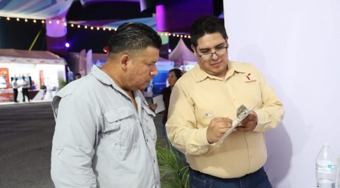 Brinda Coordinación General del Registro Civil de Tamaulipas servicios especiales en la Feria Tamaulipas 2024