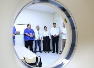Entrega Américo tomógrafo al Hospital Infantil de Tamaulipas